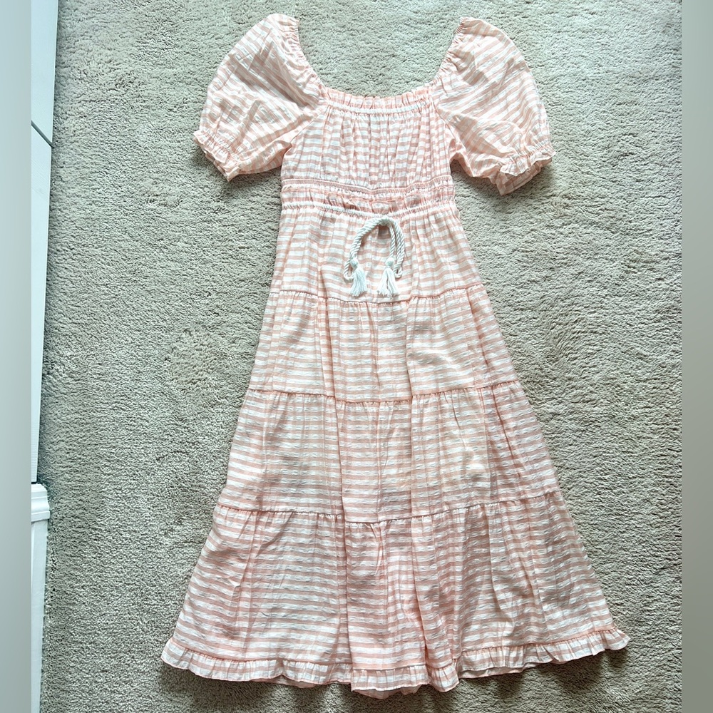 Moon River tiered maxi dress